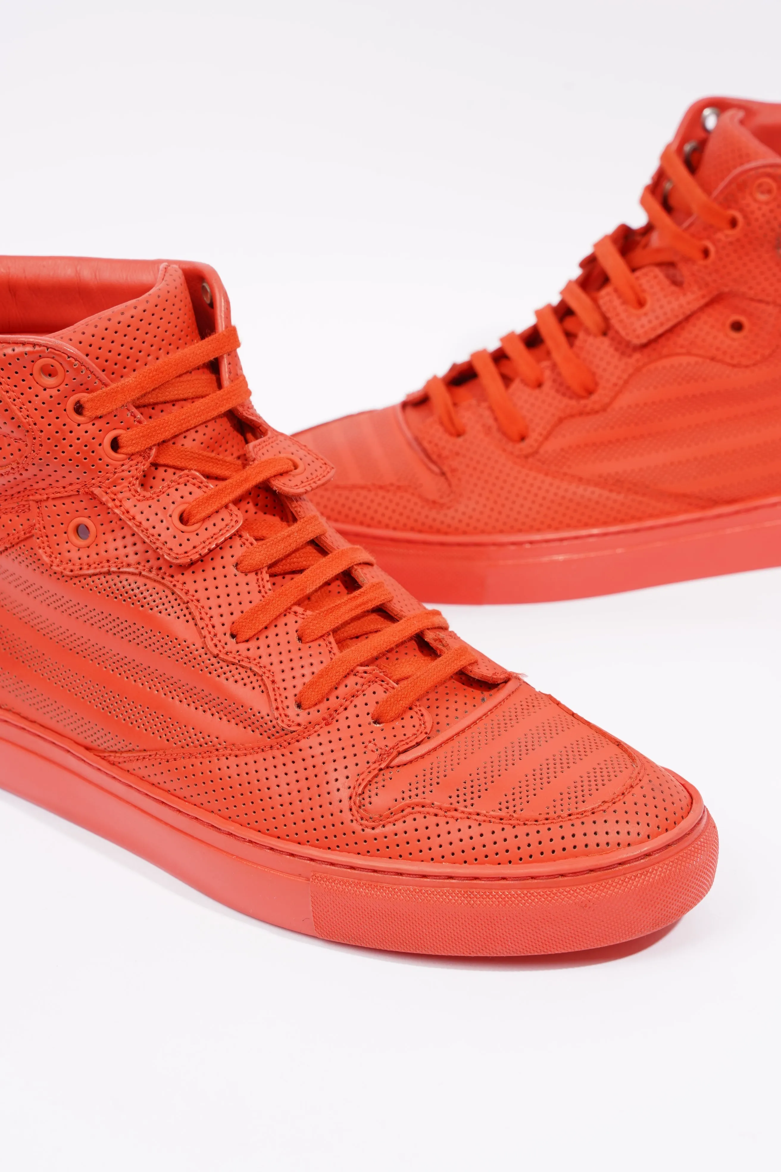 Balenciaga Mens Panel High Top Red EU 42 / UK 8
