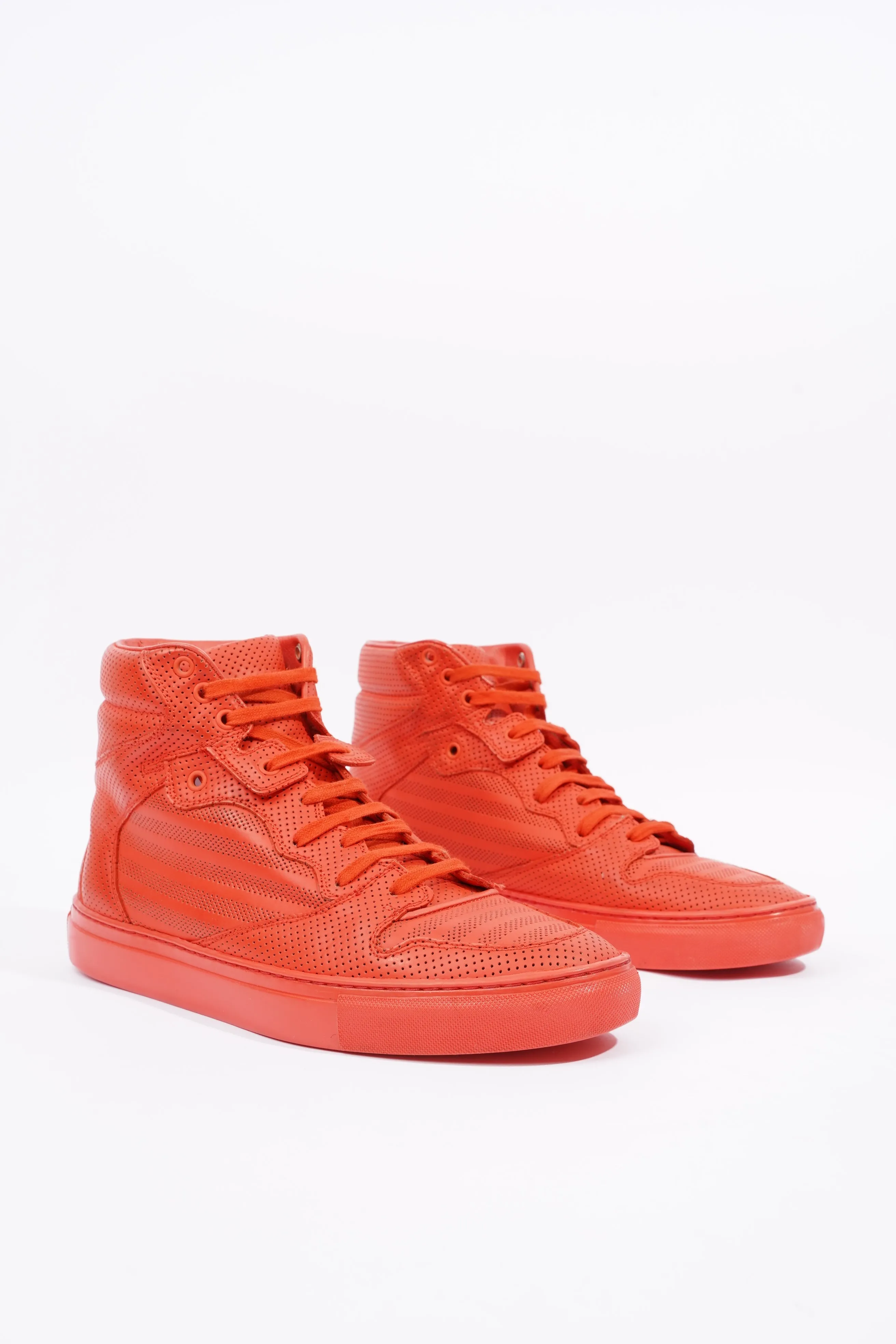 Balenciaga Mens Panel High Top Red EU 42 / UK 8