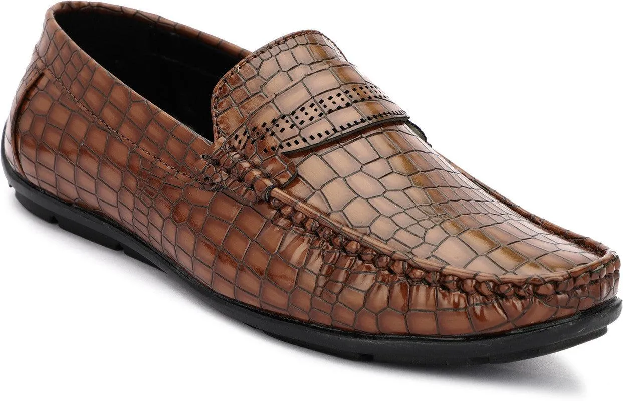 BUXTON Casual Partywear Loafers Shoes For Men's And Boys.