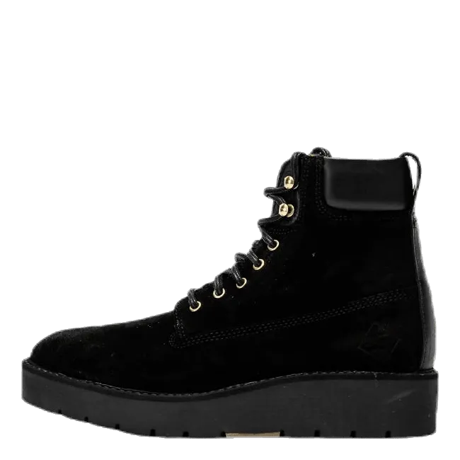 Casey Mid lace boot Black