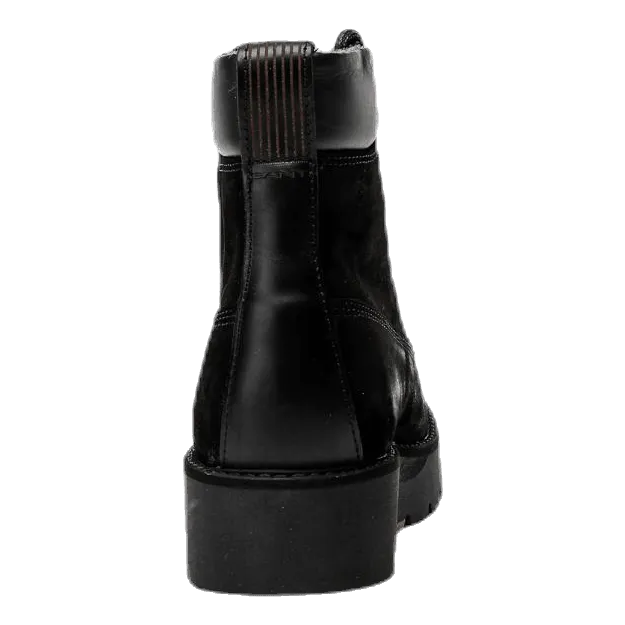 Casey Mid lace boot Black