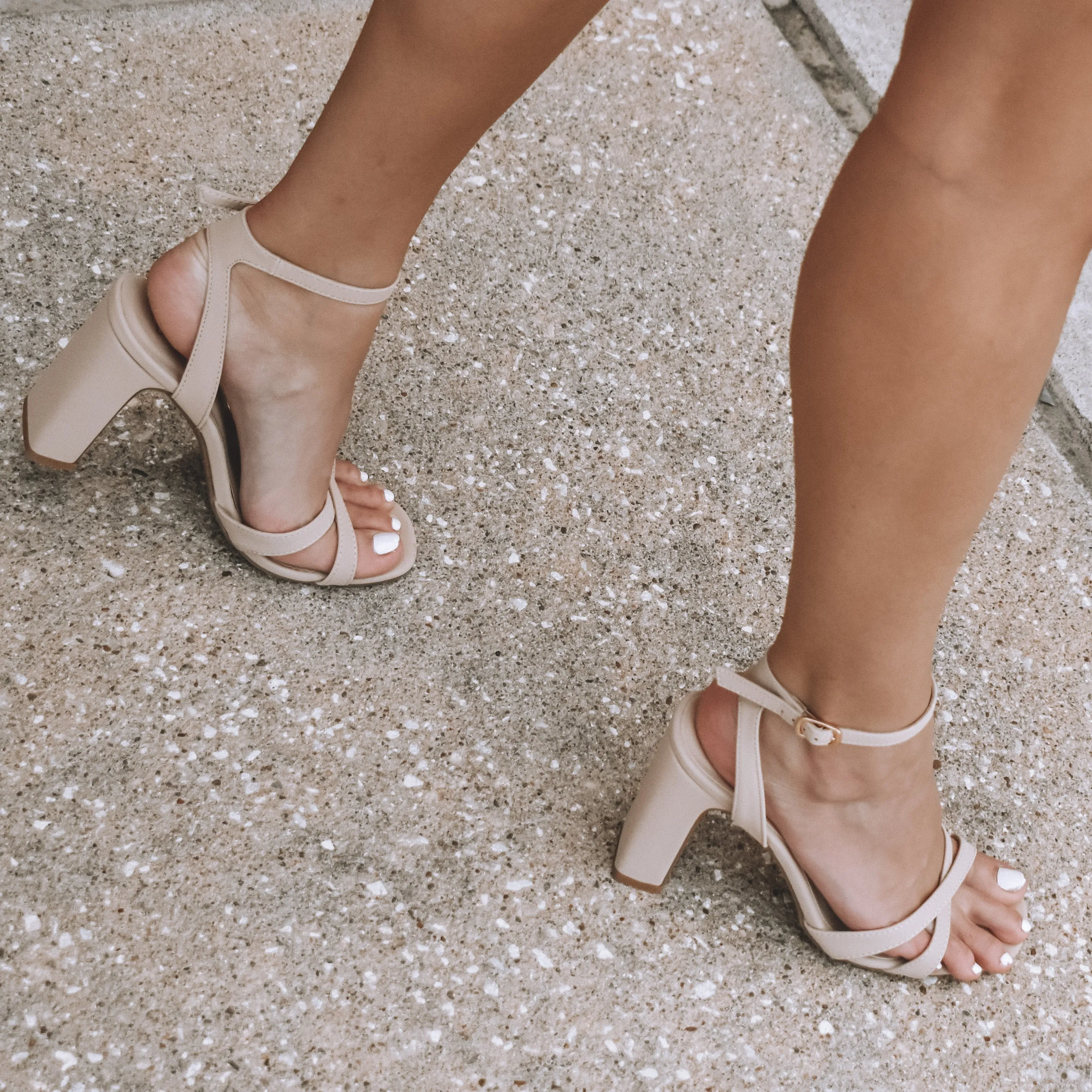 C'est La Vie Block Heels