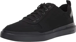 Cole Haan Grandpro Rally Canvas Court Black Canvas/Black/Black Lace Up Sneaker-Wide