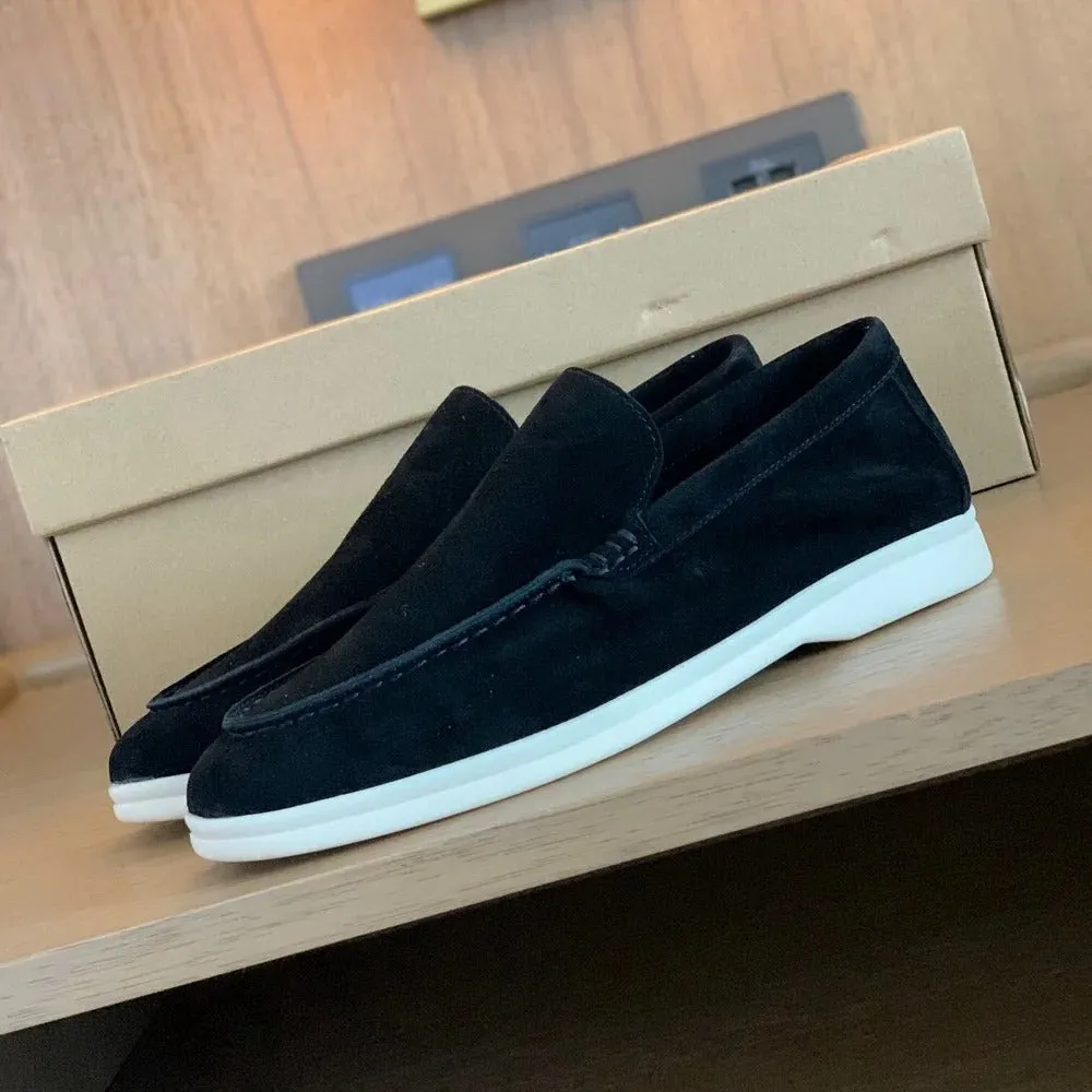 Dave™ | Men's suede leather loafers