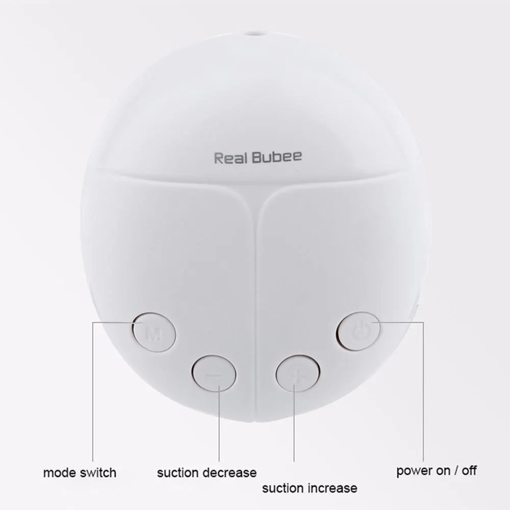 Electric Double Breast Pump With Milk Bottle