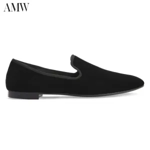Giuseppe Zanotti Seymour Velvet Loafers