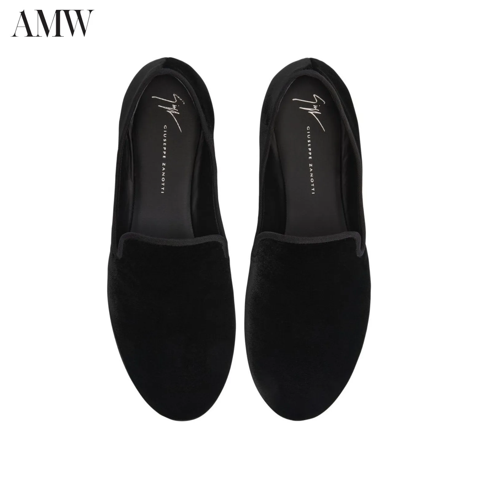 Giuseppe Zanotti Seymour Velvet Loafers