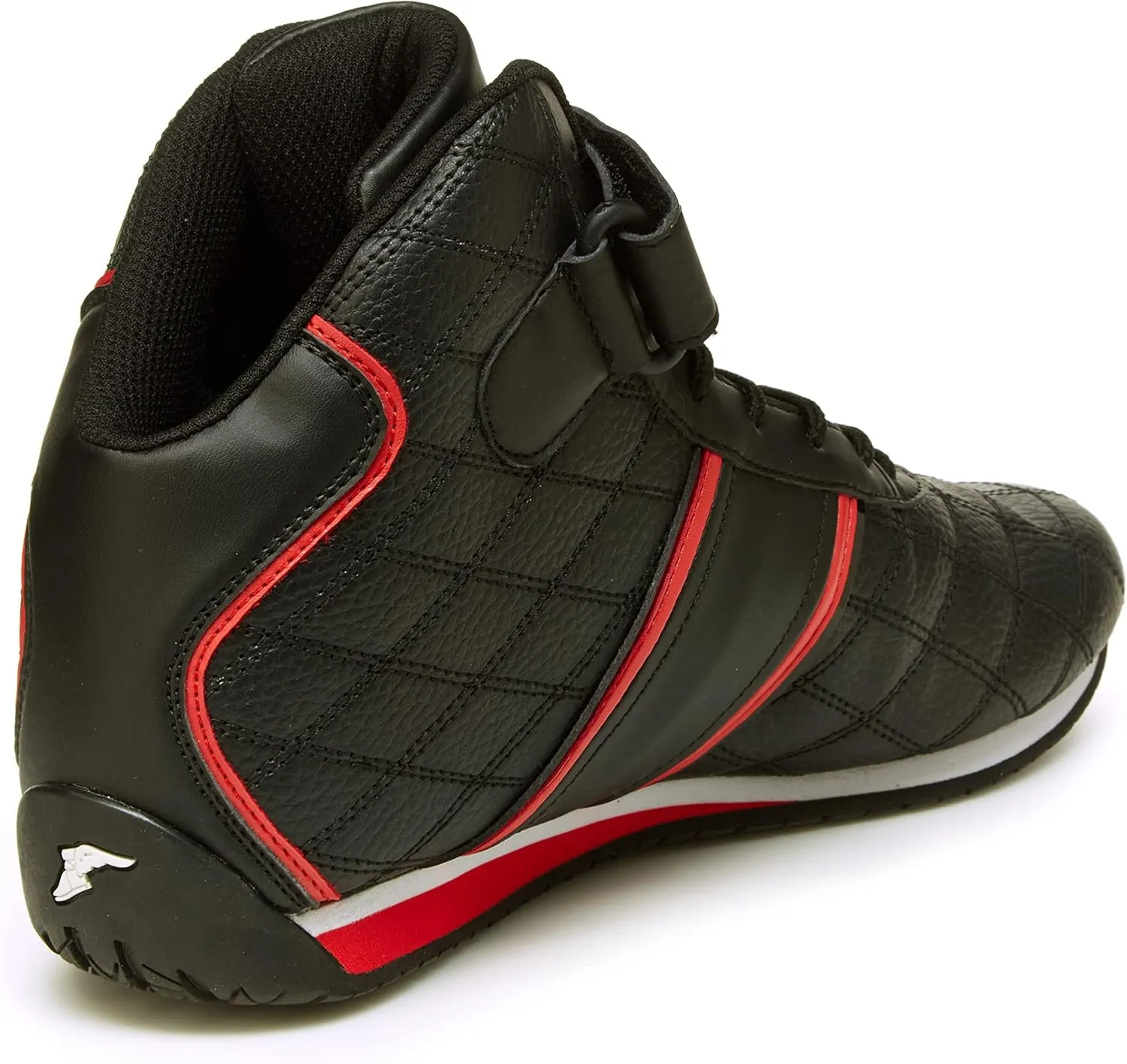 Goodyear Mens Clutch Racer Sneaker  High-Top Sneakers, PU Leather & Mesh Lining