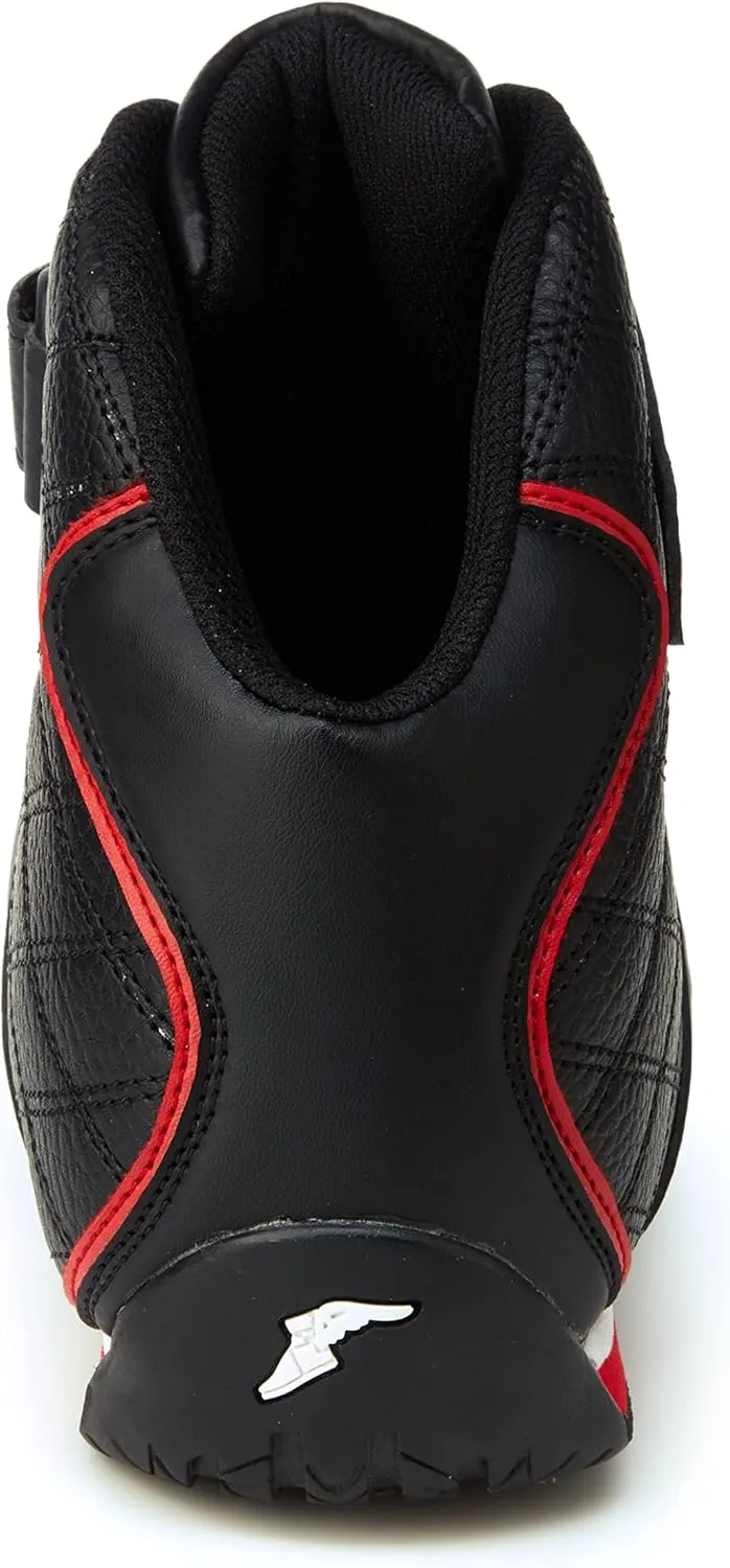 Goodyear Mens Clutch Racer Sneaker  High-Top Sneakers, PU Leather & Mesh Lining