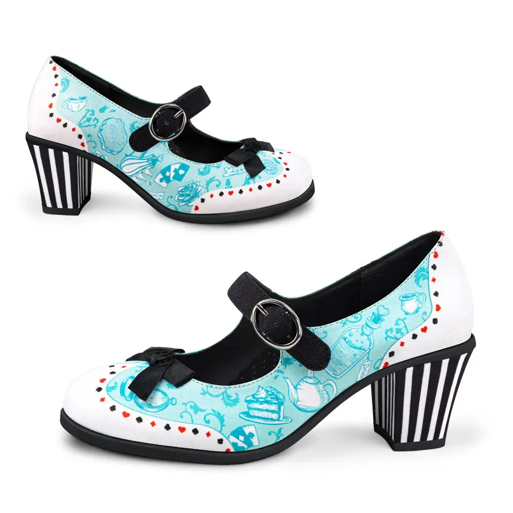 Hot Chocolate Women's Alice Mary Jane Pump Mid Heels