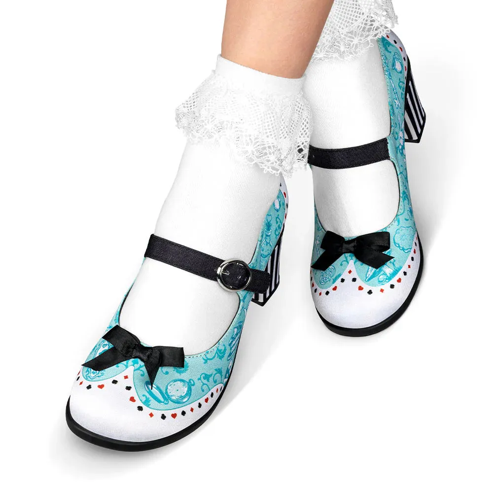 Hot Chocolate Women's Alice Mary Jane Pump Mid Heels