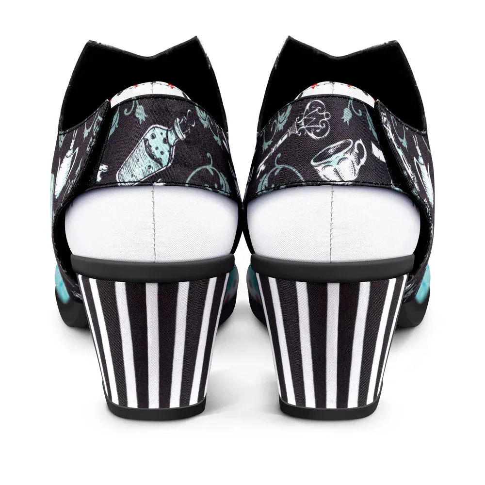 Hot Chocolate Women's Alice Mary Jane Pump Mid Heels