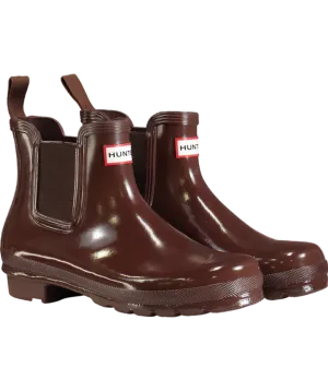 Hunter Brown Original Chelsea Boots UK 6