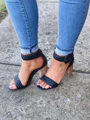Kate Block Heel in Black FINAL SALE