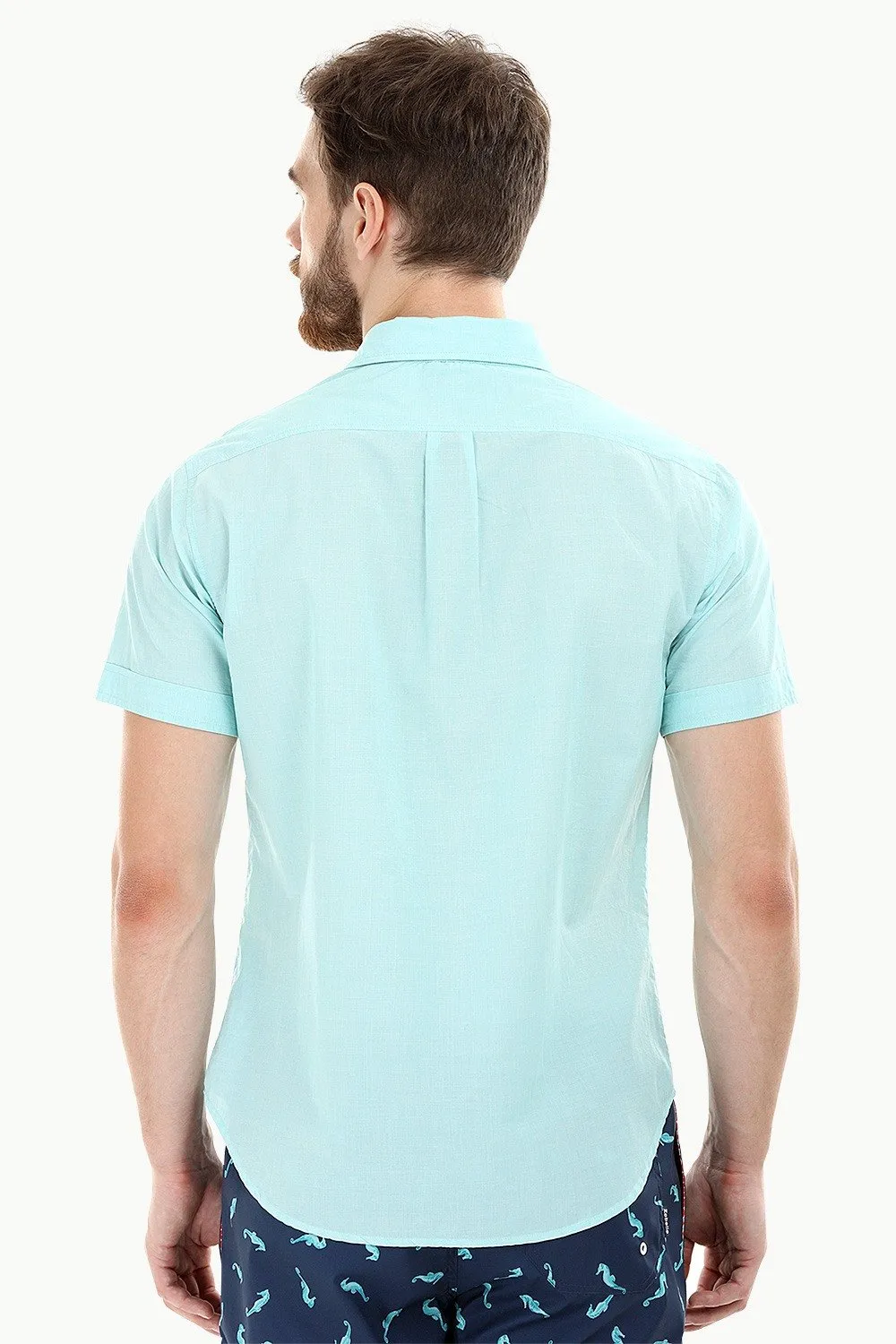 Mint Green Oxford Lightweight Shirt