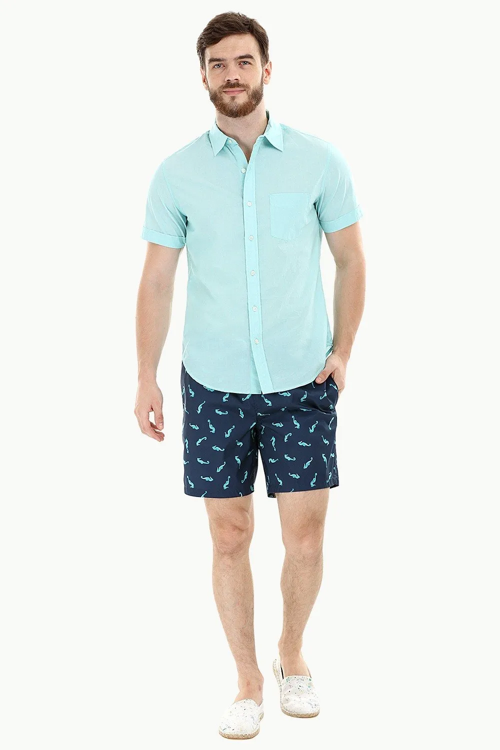 Mint Green Oxford Lightweight Shirt
