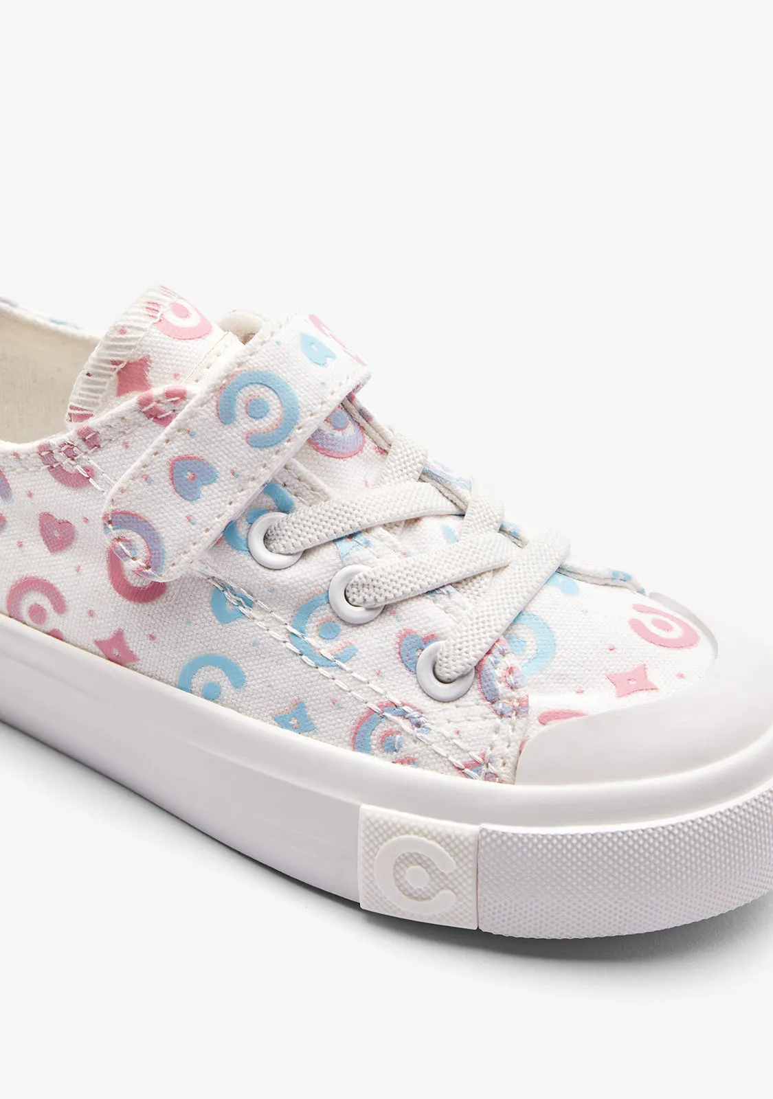 Multi Logo Low Sneakers