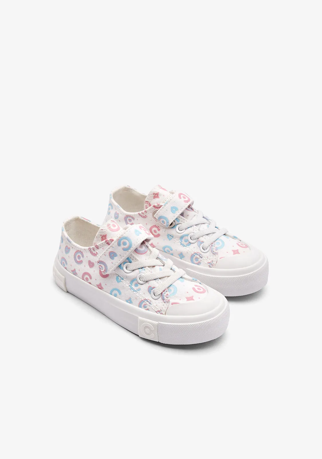 Multi Logo Low Sneakers