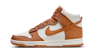 Nike Dunk High Satin Curry