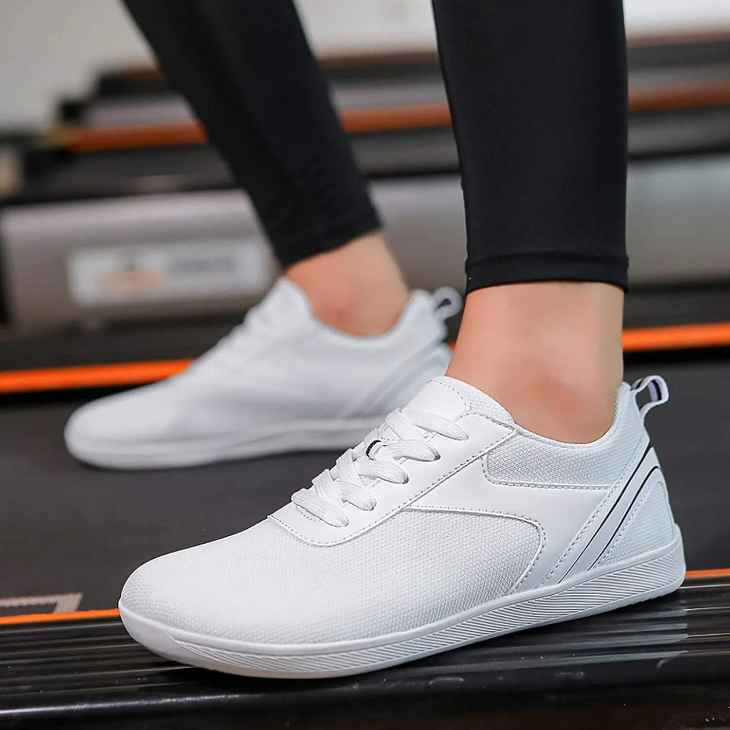 Non Slip Work Shoes Women Mesh Breathable Slip On Shoes Casual Brown Sneakers Women's Tennis Walking Lightweight Waterproof Tennis Shoe Trainers Shoe