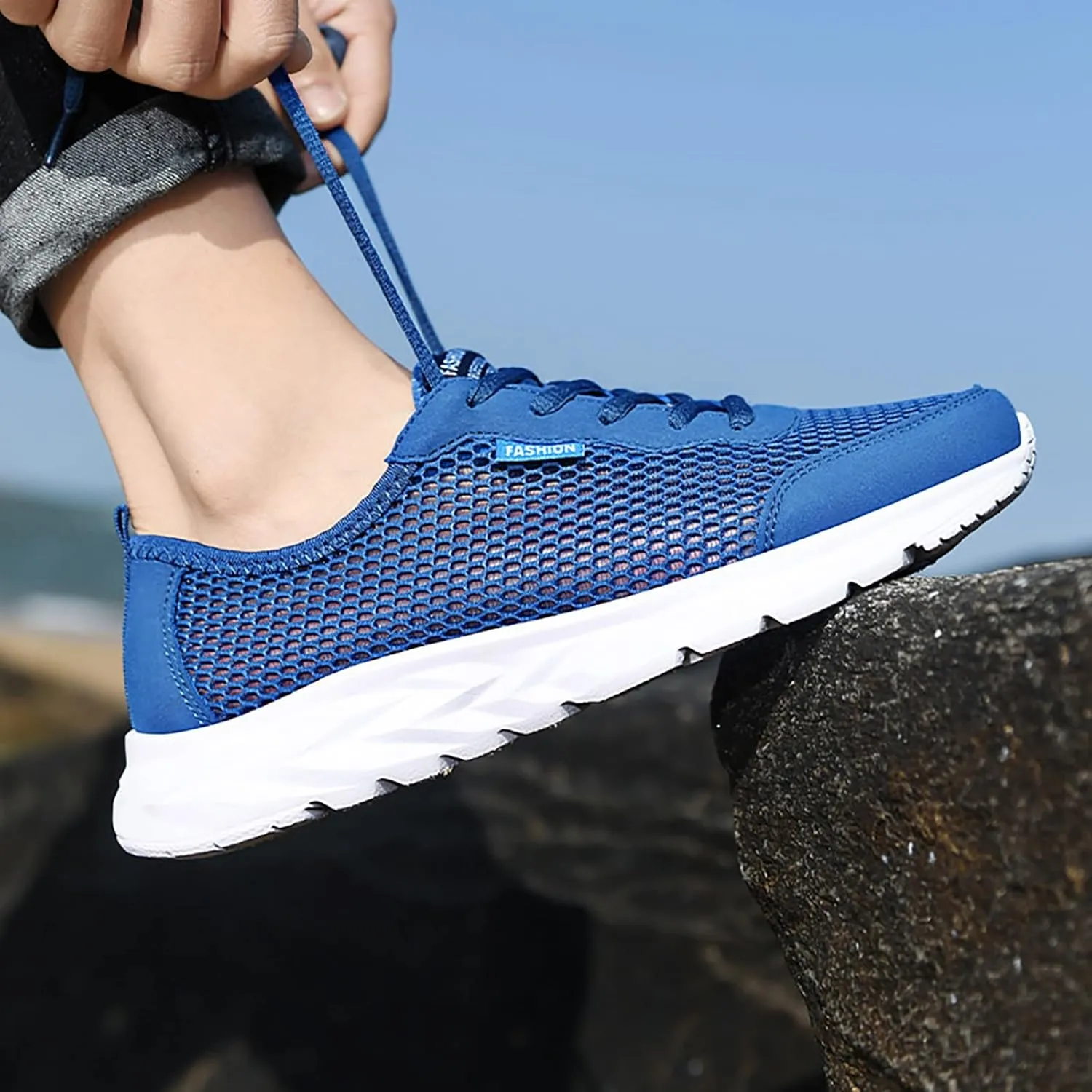 Running Shoes for Women Sports Ladies Casual Shoes Shoes Sneakers Slip on Walking Comfort Lightweight White Basketball Shoe Cross Trainer Shoe