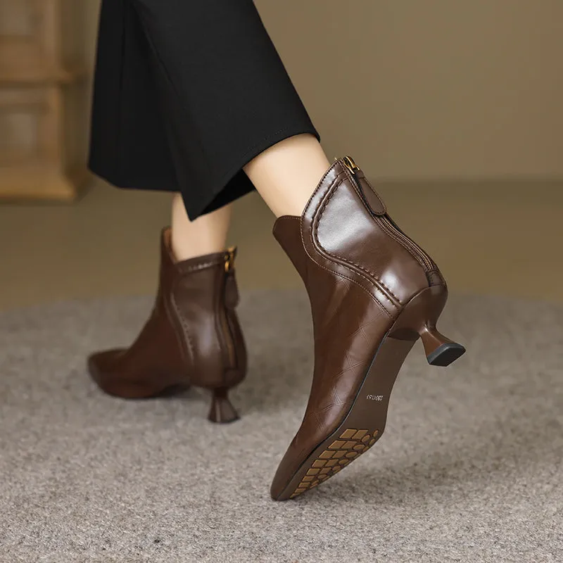 Serpatura Croc Textured Boots