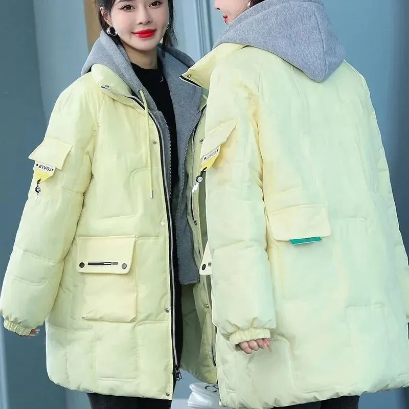 Trendy Winterjas – Gewatteerde Damesjas met Capuchon, Warme & Comfortabele Parka voor Winter