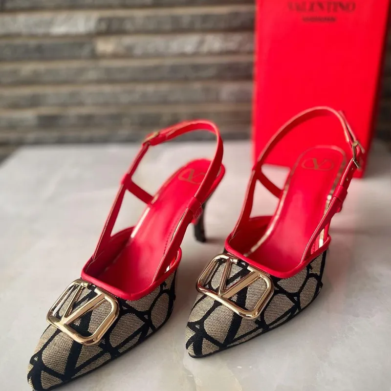 Vlogo Signature Slingback Heel Pumps- #10404 #22